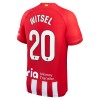 Atlético Madrid Witsel 20 Domácí 2023-24 - Fotbalové Dresy (S/S)